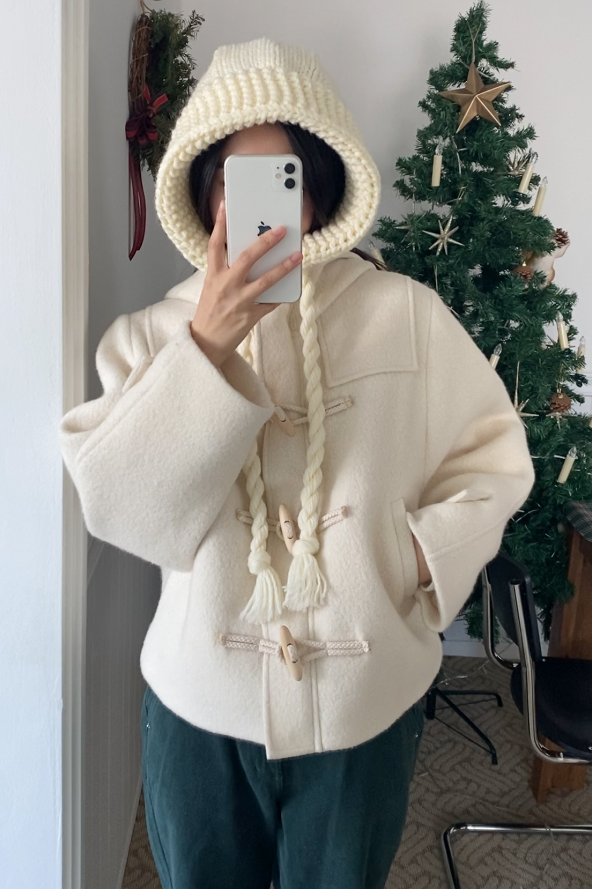 [Limited] Molly Coat / White