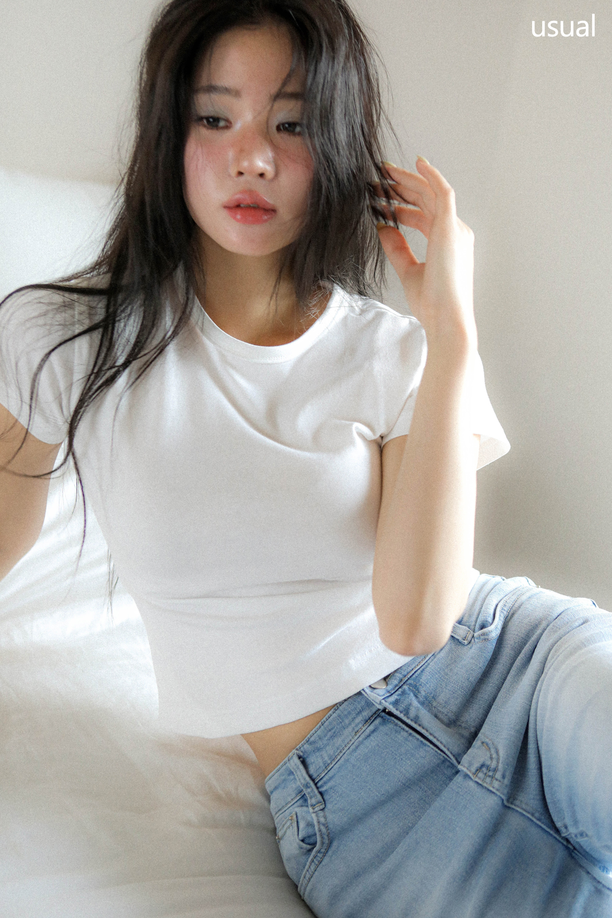 Sweet heart T-shirts / White